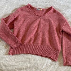 C&C California pink chunky sweater